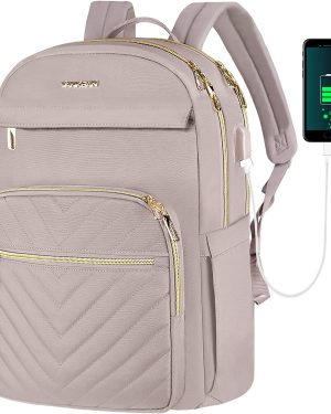 Vanity Mochila para laptop de 15.6 pulgadas para mujer